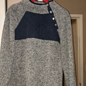 Navy Pull over jacket